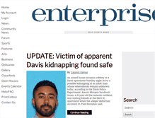 Tablet Screenshot of davisenterprise.com